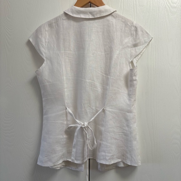 Reformation Molly Linen Shirt - Picture 7 of 8